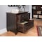 Hartford Hartford File Cabinet in Two Tone Distressed Black IMHF450 - alternate 4